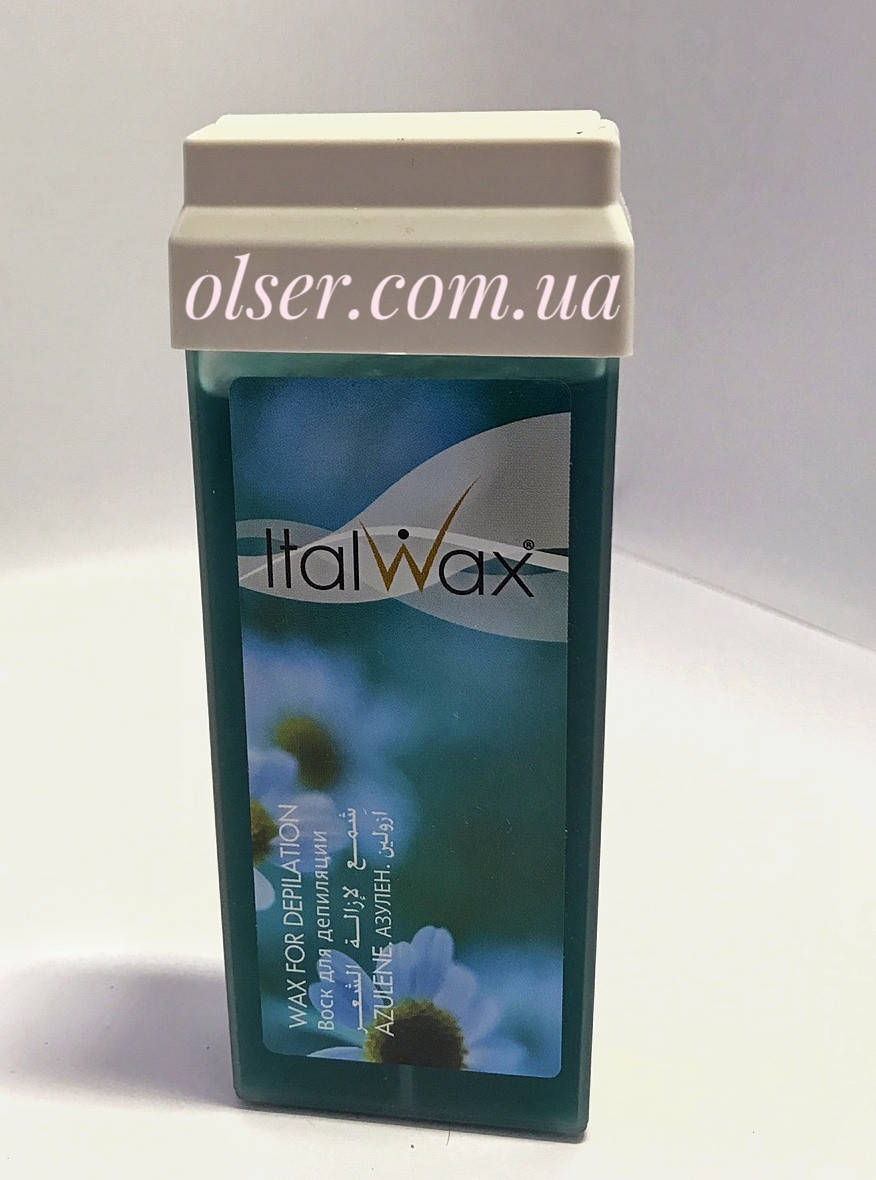 

Воск для депиляции ItalWax, в картридже, 100 мл. Азулен