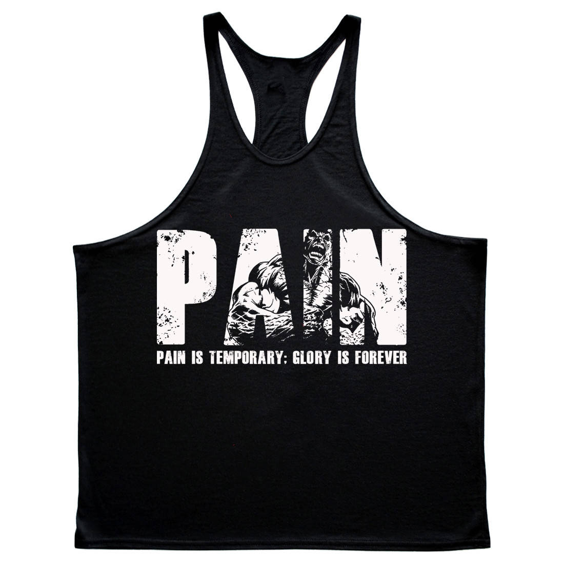 

Майка борцовка PAIN (Разные цвета) XL, Черный