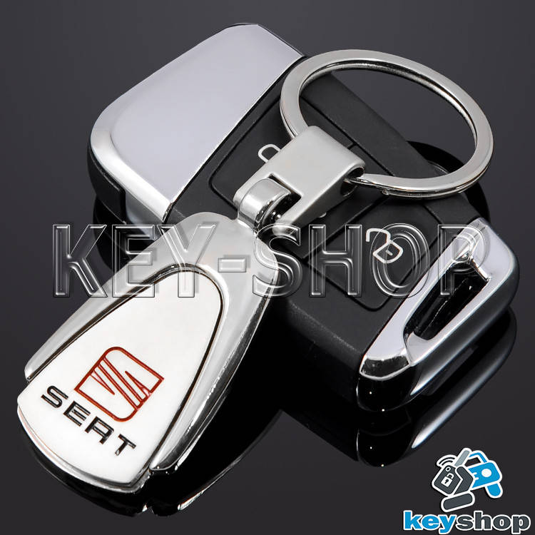 

Брелок для авто ключей Seat (Сиат) металлический