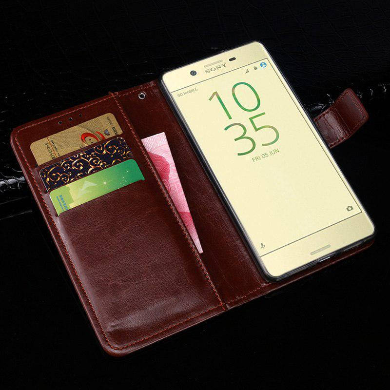 

Чехол Idewei для Sony Xperia XA F3112 / F3111 / F3113 / F3115 / F3116 книжка кожа PU коричневый