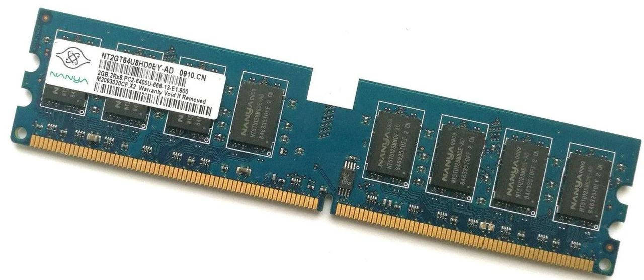 

DDR2 2Gb Nanya 800 MHz , б/у