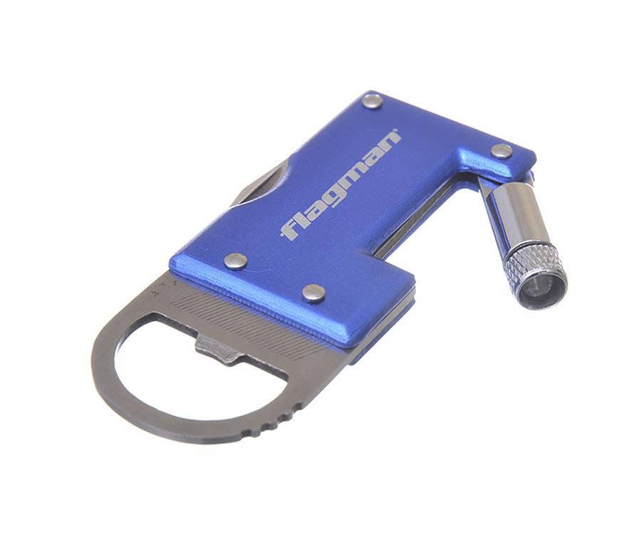 

Брелок-открывалка с фонариком Flagman