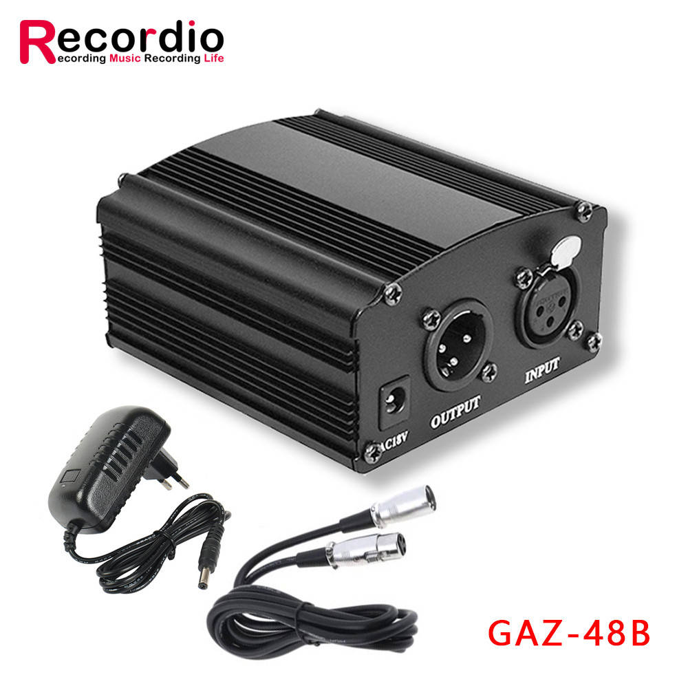 

Фантомное питание для микрофона 220В на 48В с XLR кабелем