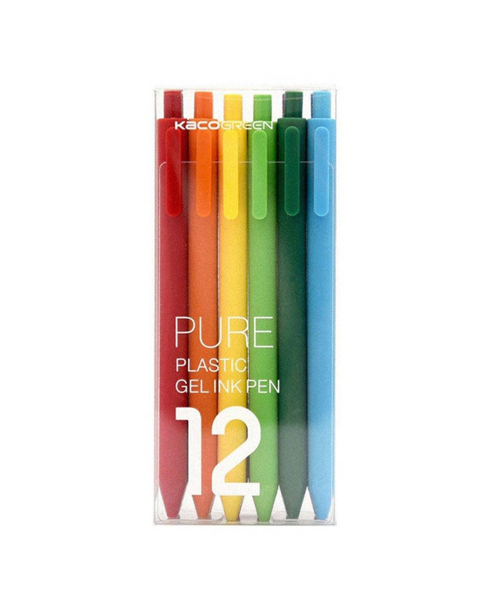 

Набор гелевых ручек Xiaomi KACO Gel Pens 12 цветов (K1015)