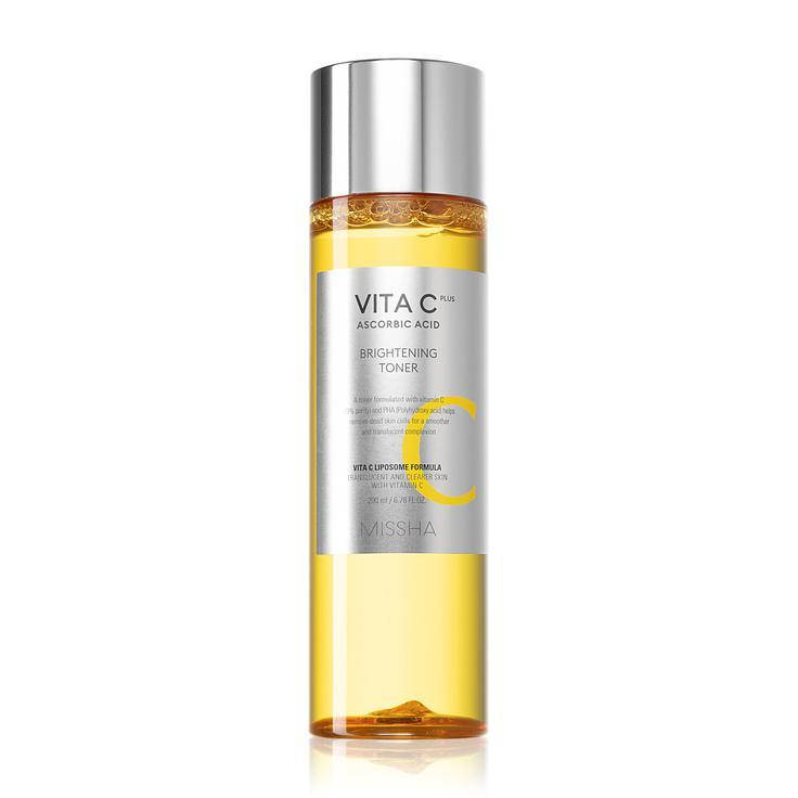 

Осветляющий тонер с витамином С Missha Vita C Plus Brightening Toner