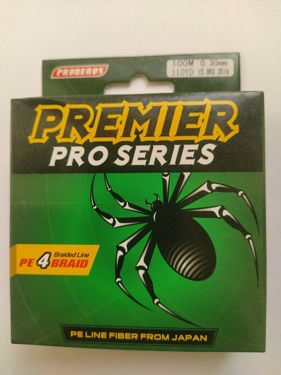 

Шнур Proberos Premier Pro Series PE 4 . 0.30 мм, Серый