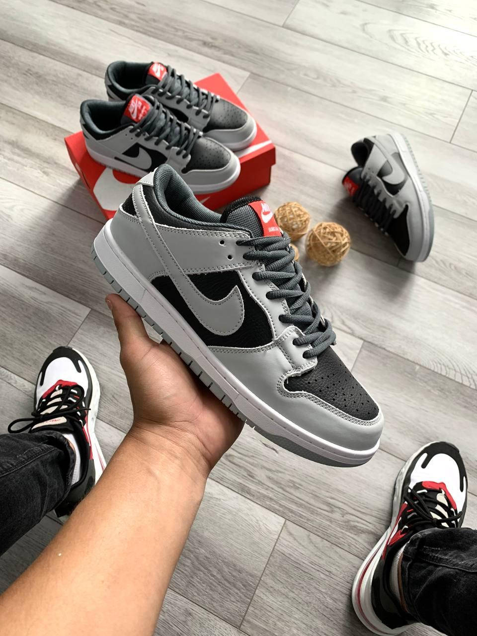 

Мужские кроссовки Nike SB Dunk Grey (Серые) Найк СБ Данк, Серый