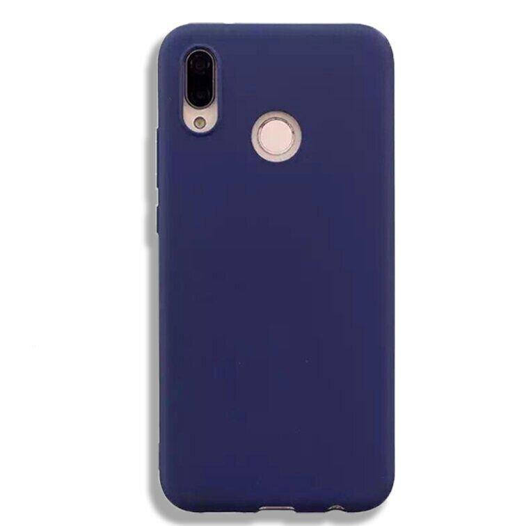 

Чехол Candy Silicone для Huawei P Smart Plus цвет Синий