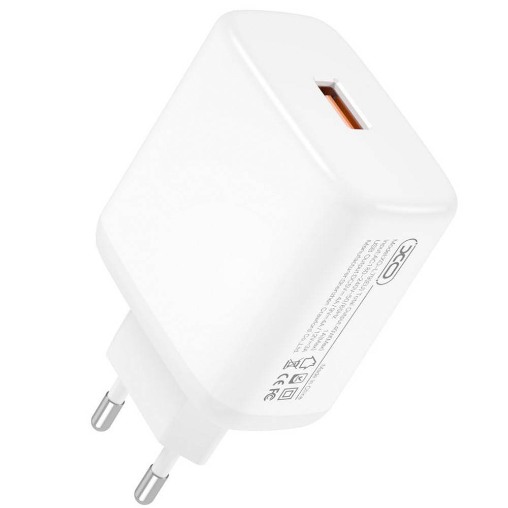 

Сетевое зарядное устройство XO L79 4A 40W, White, Разные цвета