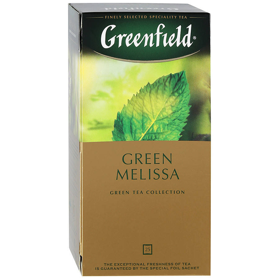 

Чай зеленый с мелиссой Greenfield Green Melissa 25 пак.