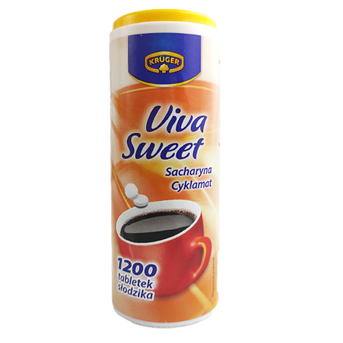 

Замінник цукру (1200таб.) Viva Sweet 72g 12шт/ящ (Код : 00-00004771)