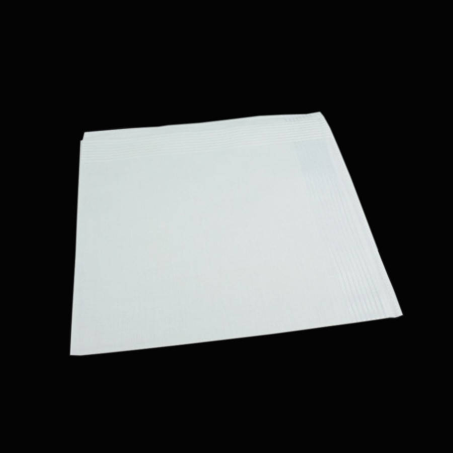 

Белый мужской носовой платок EGA 016