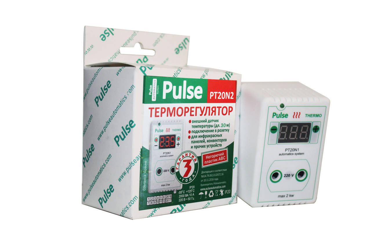 

Терморегулятор для обогревателя 2 кВт