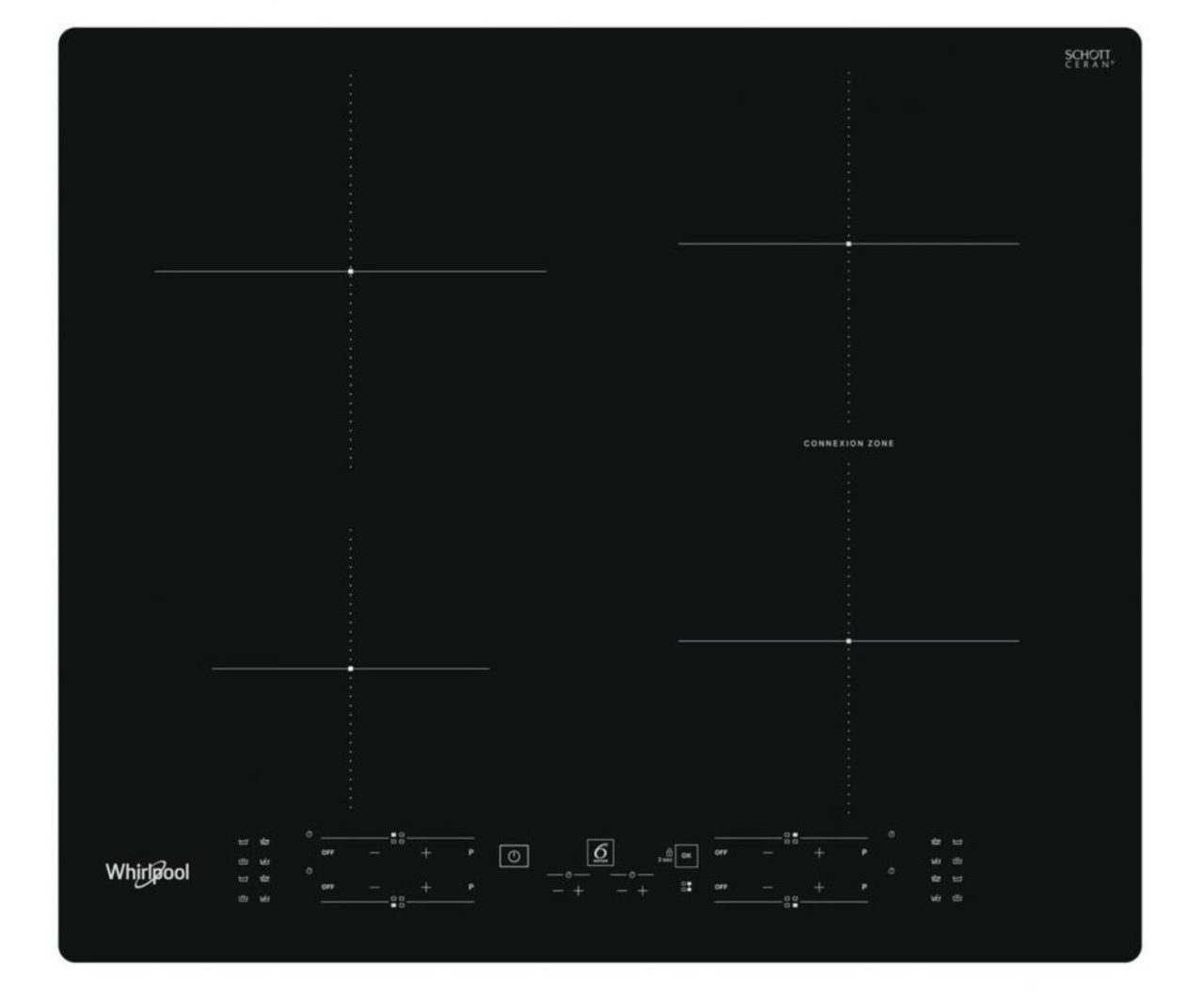

Whirlpool WB B8360 NE Варочная поверхность электрическая