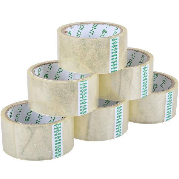 

Скотч упаковочный 100 метров, 45мм, 50 мкм S-100M, Прозрачный