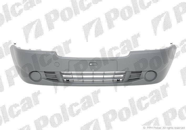 

Бампер передній Renault Trafic / Nissan Primastar 07-14р. сірий (POLCAR 602707J), Серый
