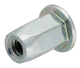 

Гайка Клепальная(Резьбовая)Заклепка Шестигранная RFH(М6/0,5-3-S9) / 50 шт ЦБ с Плоской Головкой