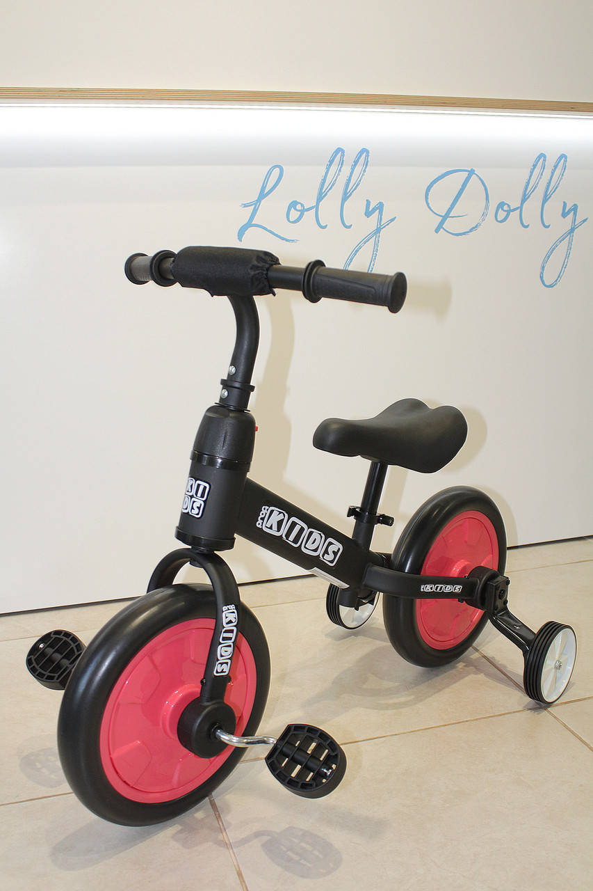 

Велосипед-беговел 2в1 PROFI KIDS М 5452, Красный