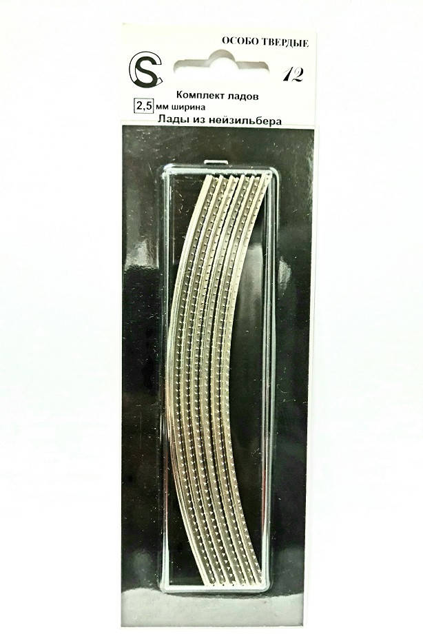 

SINTOMS 249119Se.h. Nickel Silver Лади для гітари 12шт/130мм. 2,5мм.