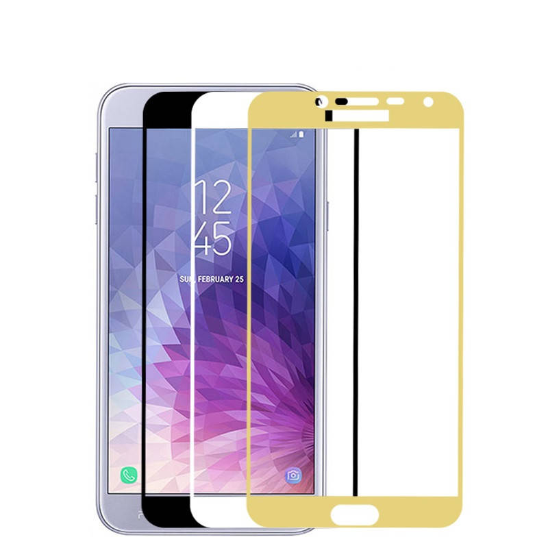 

Защитное стекло для Samsung Galaxy J6 2018 (3 вида) золотой