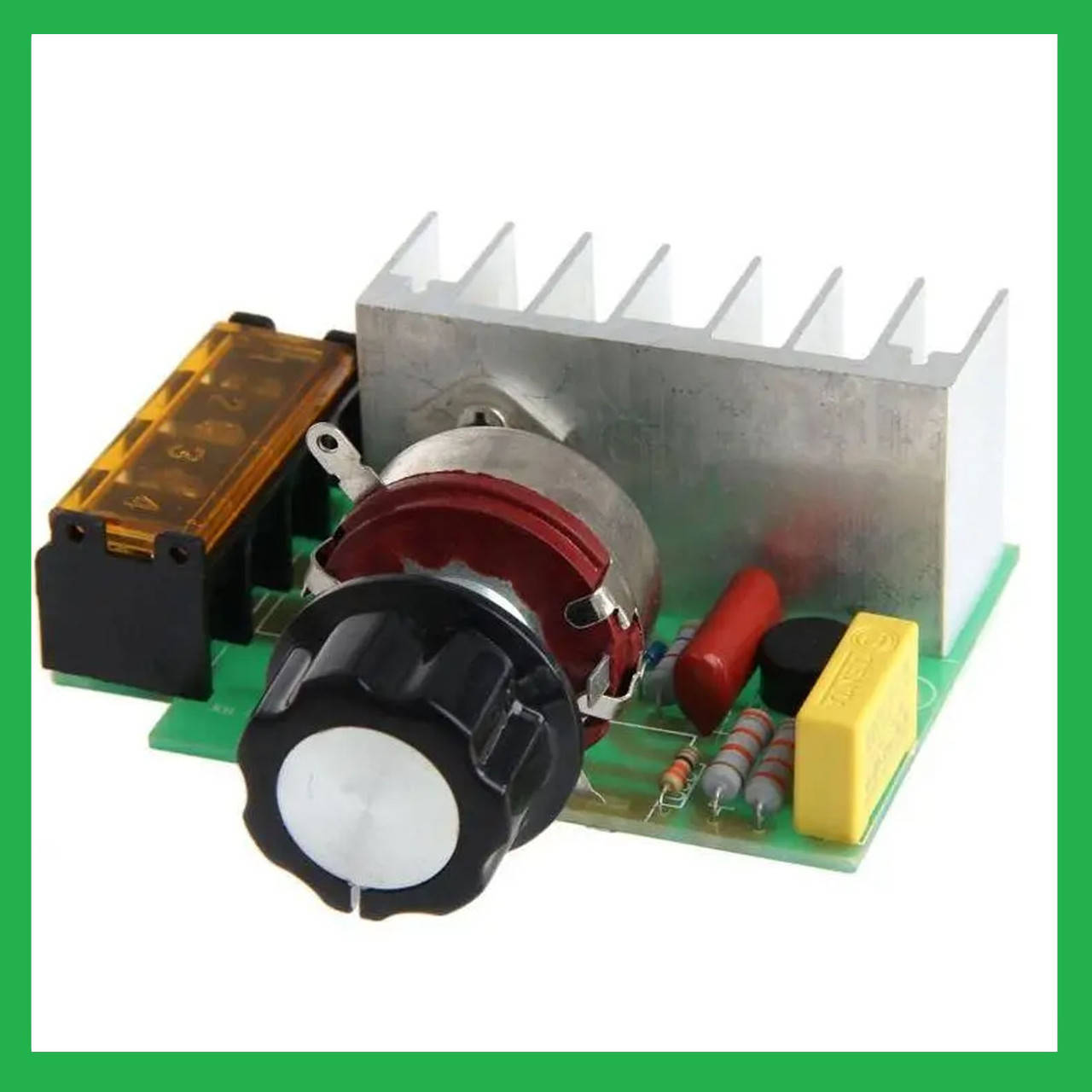 

Регулятор мощности SCR (Диммер) AC 220V 4000 W (4 кВт) в корпусе