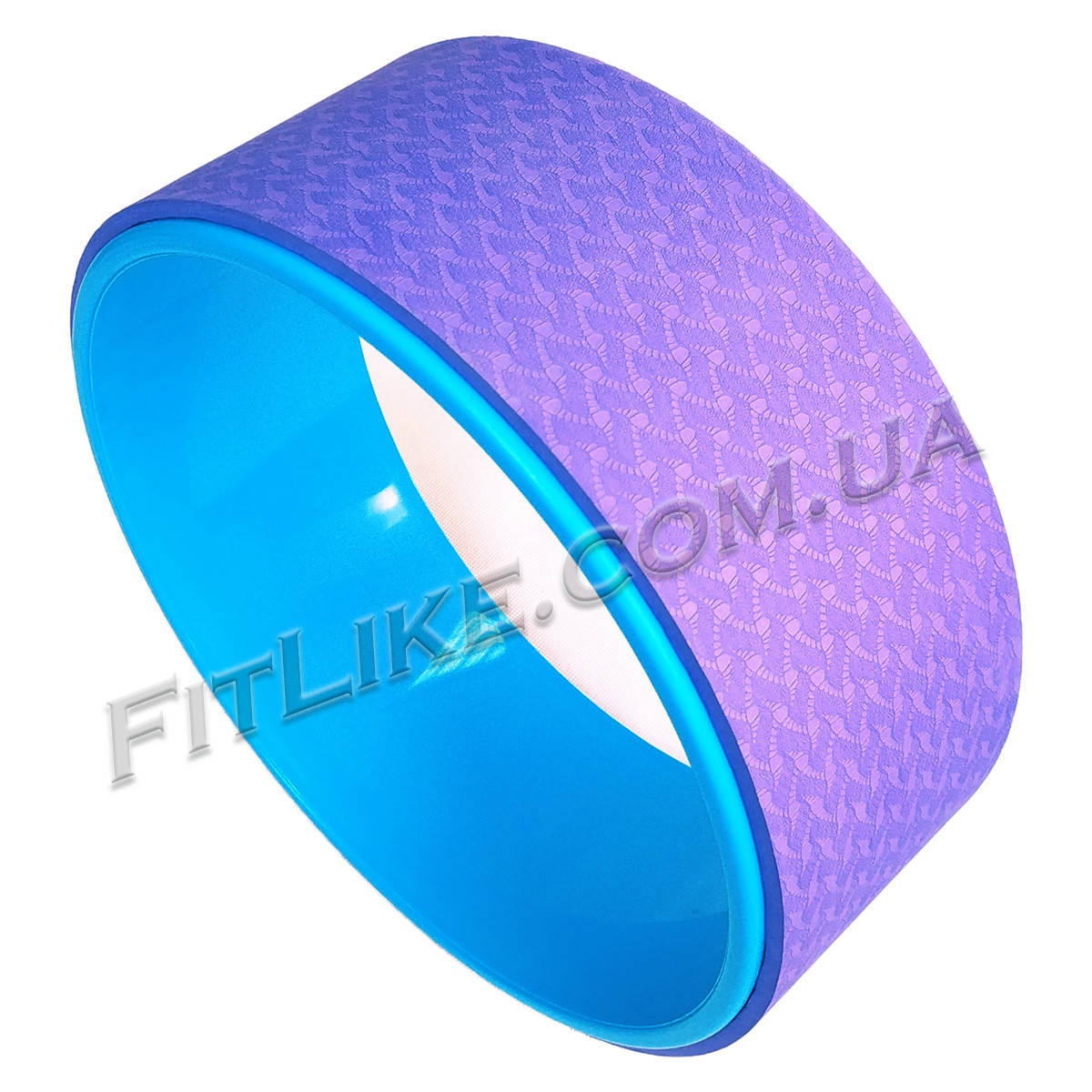 

Колесо-кольцо для йоги Fit Wheel Yoga (TPE, PVC) сиренево-синий
