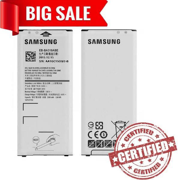 

Аккумулятор EB-BA310ABE для Samsung Galaxy A3 (2016) / A310 original 2300mAh