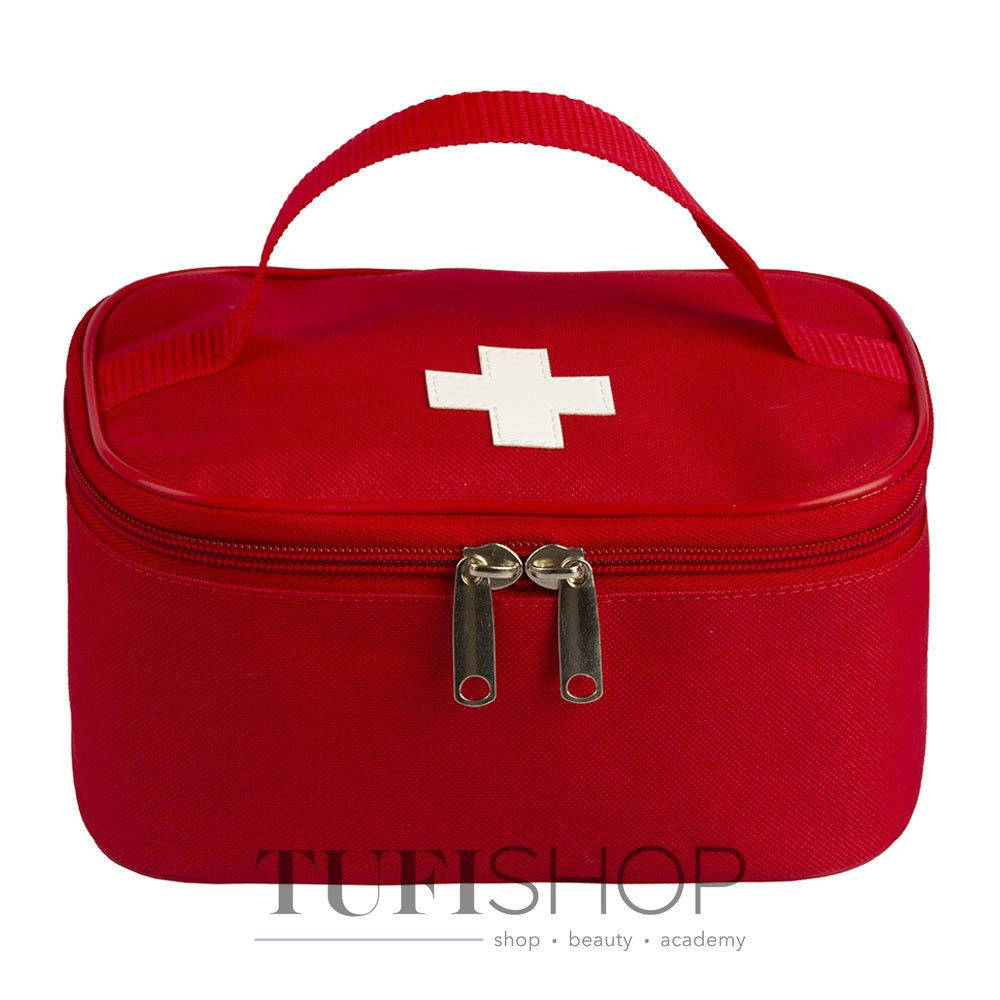 

Аптечка-органайзер TUFI profi PREMIUM Volume First Aid Kit красная (0121430)