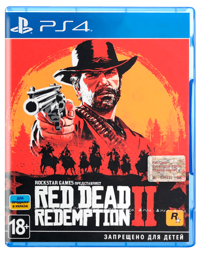 

Игра Red Dead Redemption 2 Русские Субтитры Sony PlayStation 4 Б/У