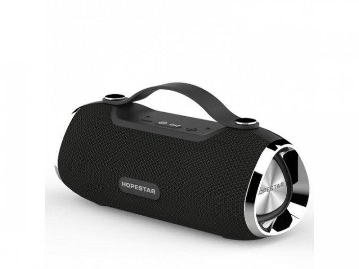

Портативная Bluetooth колонка Hopestar H40 с влагозащитой Black USB, FM