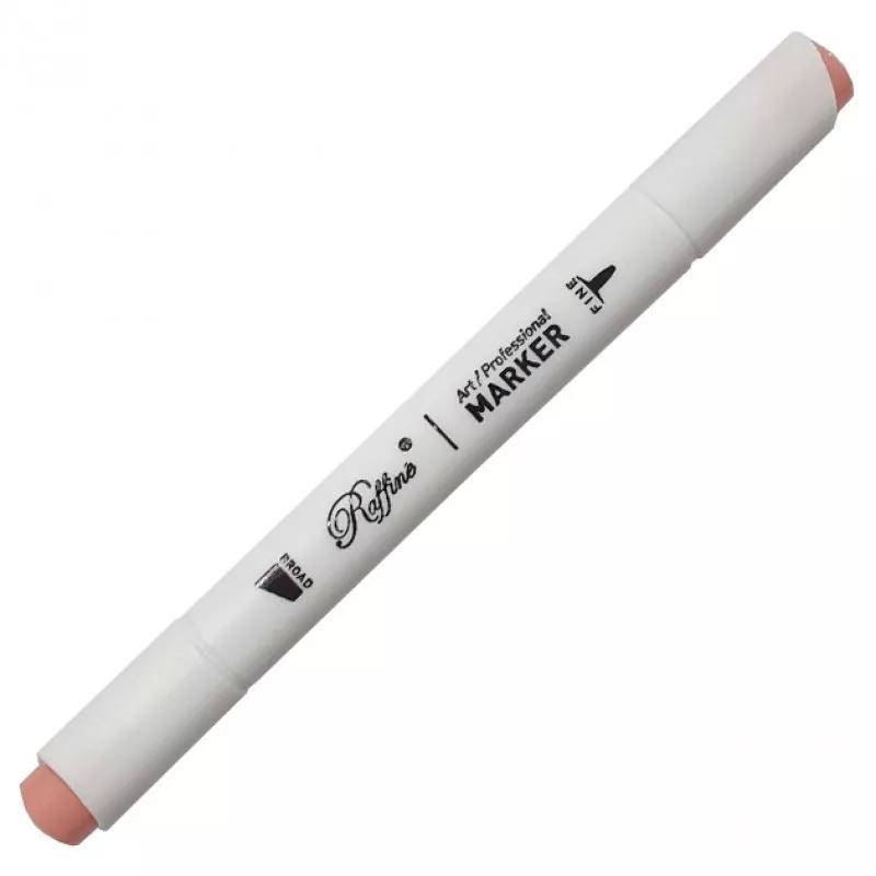 

Скетч маркер двусторонний Marco Raffine Coral pink R105, 917767, Розовый