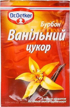 

Ванильный сахар бурбон Dr. Oetker 8 г