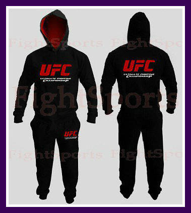 

Мужской Спортивный костюм крутой молодежный качественный ЮФС черный UFC BLACK M