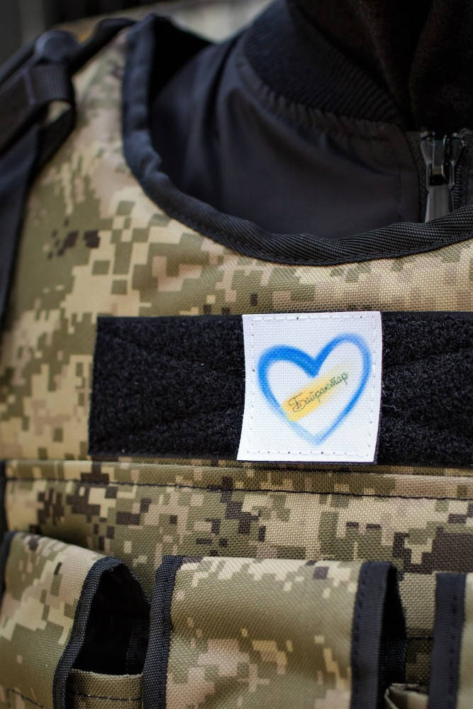 

Военный тактический шеврон Without Байрактар