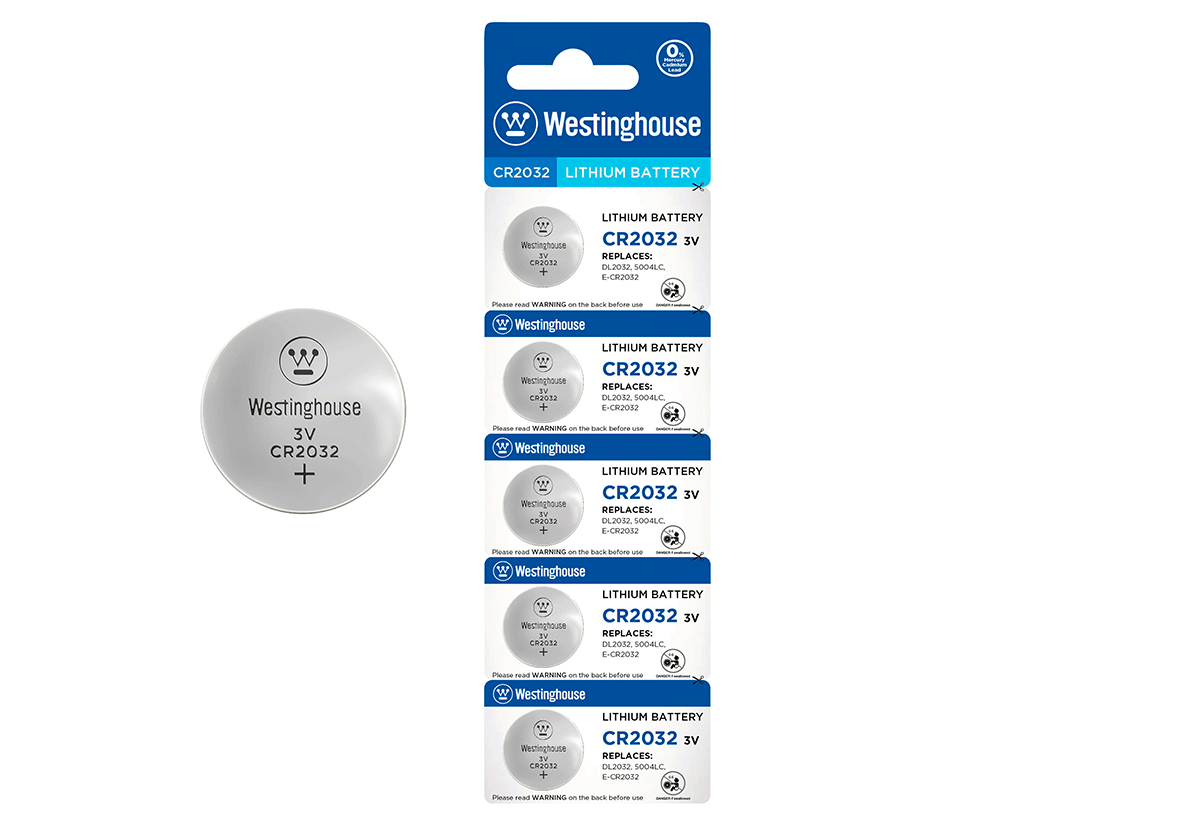 

Литиевая батарейка Westinghouse Lithium "таблетка" 5шт