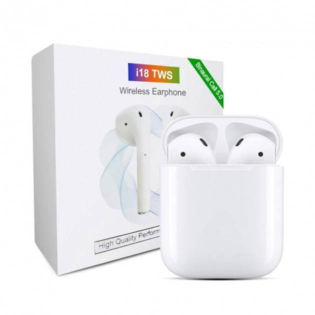 

Стерео гарнитура TWS i18 Sensor Bluetooth 5.0