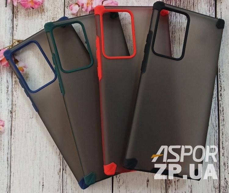 

(UA) Чехол-накладка PC Touch Soft для Samsung Note 20 Ultra- синий