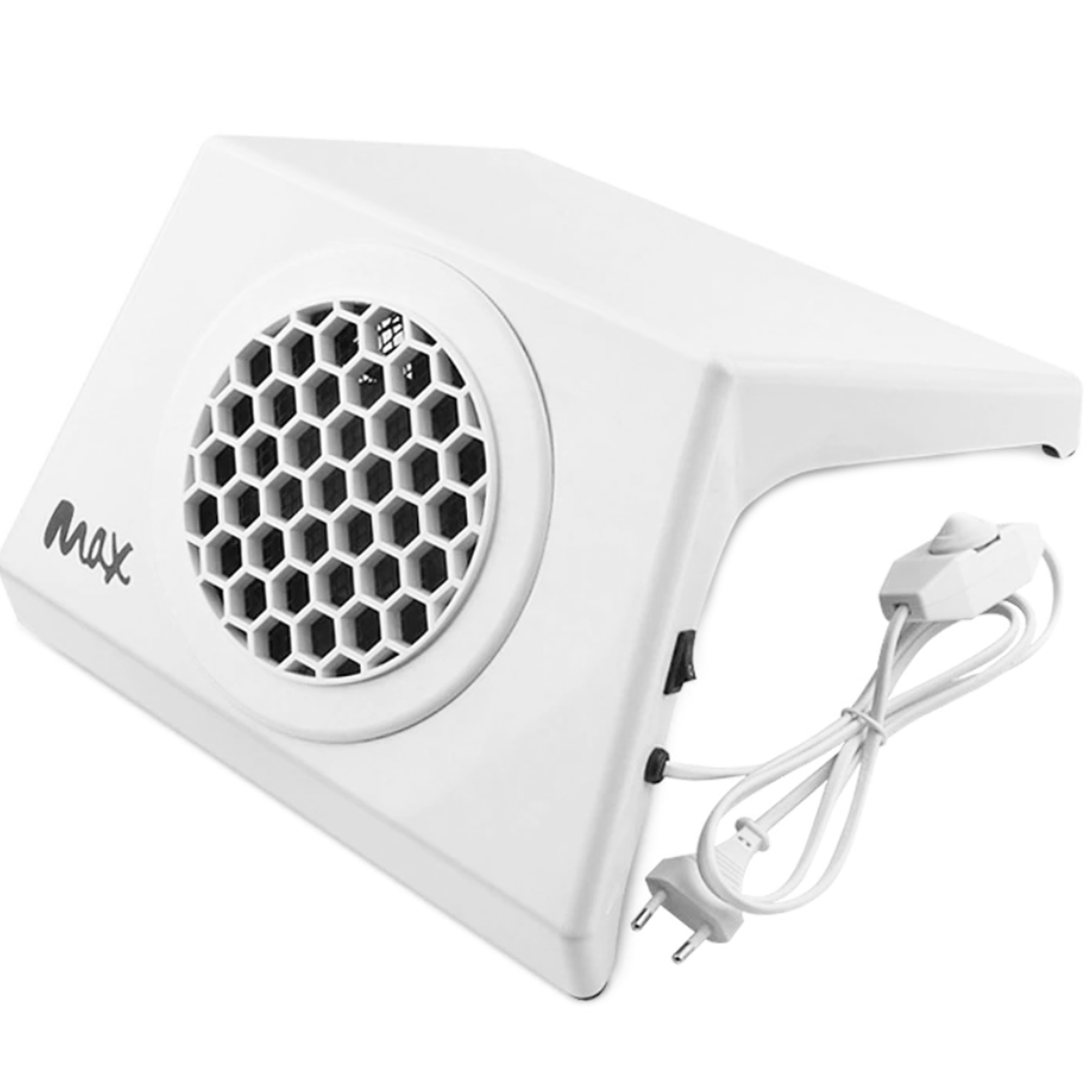 

Профессиональная настольная вытяжка MAX для маникюра и педикюра, 100W. Белый