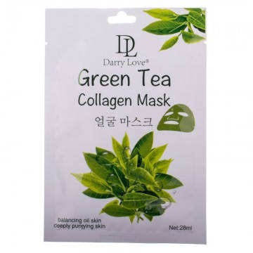 

Маска для лица Darry Love green tea collagen