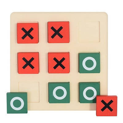 

Деревянная игра Крестики-нолики MD 1653