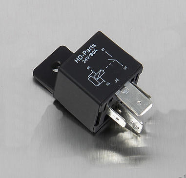 

Реле на 4 контакта 80A, 24V 4pin з резистором SCANIA, DAF, IVECO, MAN, VOLVO