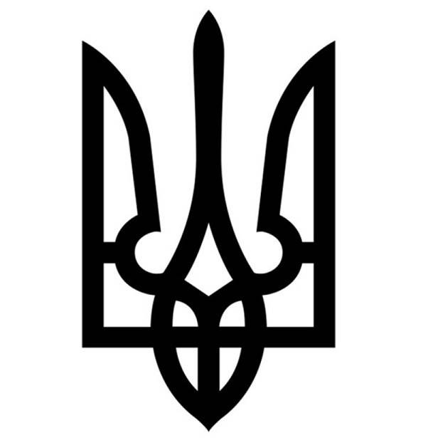 

Наклейка на авто 3D TUNING STUDIO Тризуб Украины 280х180х0.070мм