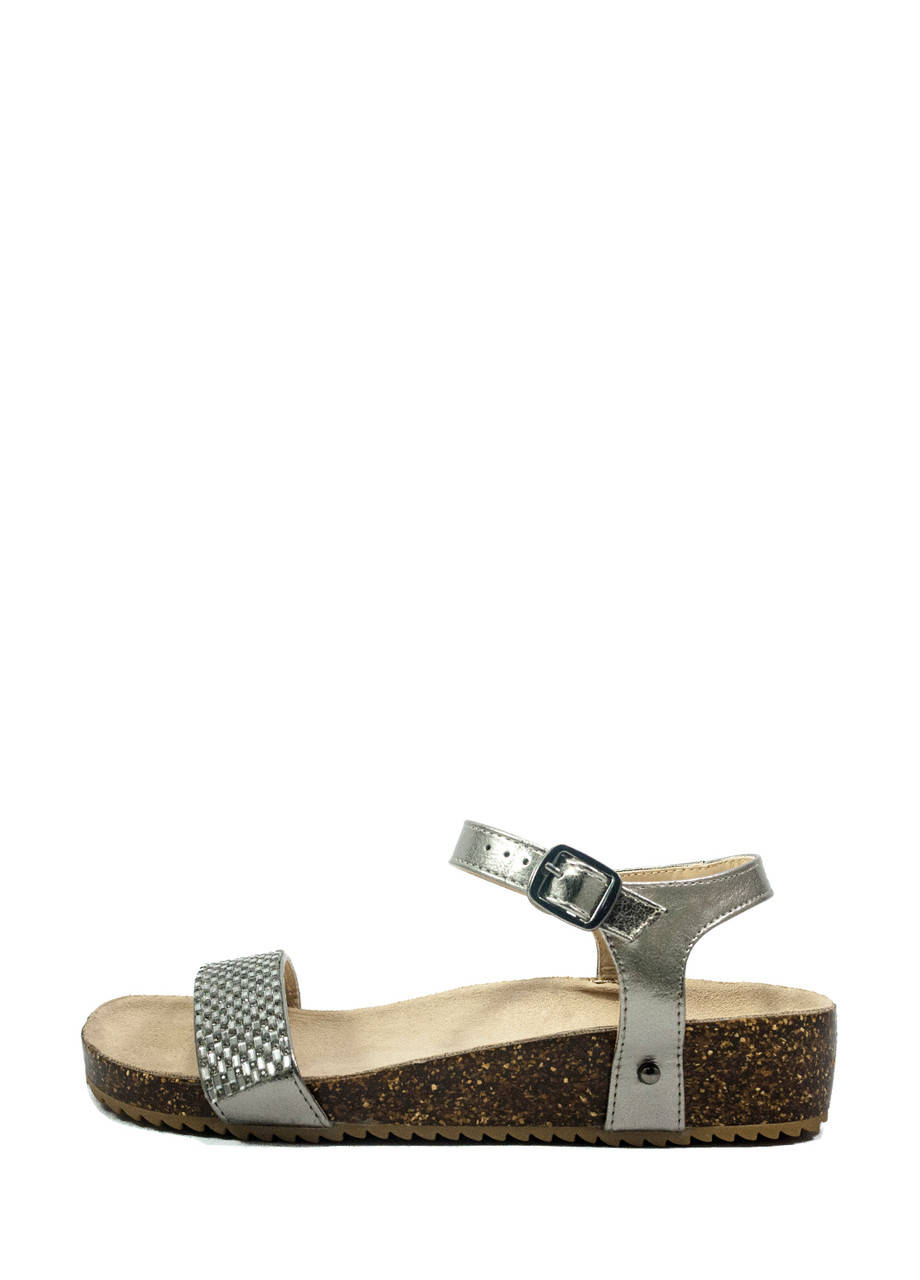 

Босоножки женские Sopra 8628-F3-1 серебро (38)