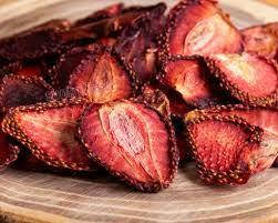 

Клубника слайс сушеная (снек) 1 кг