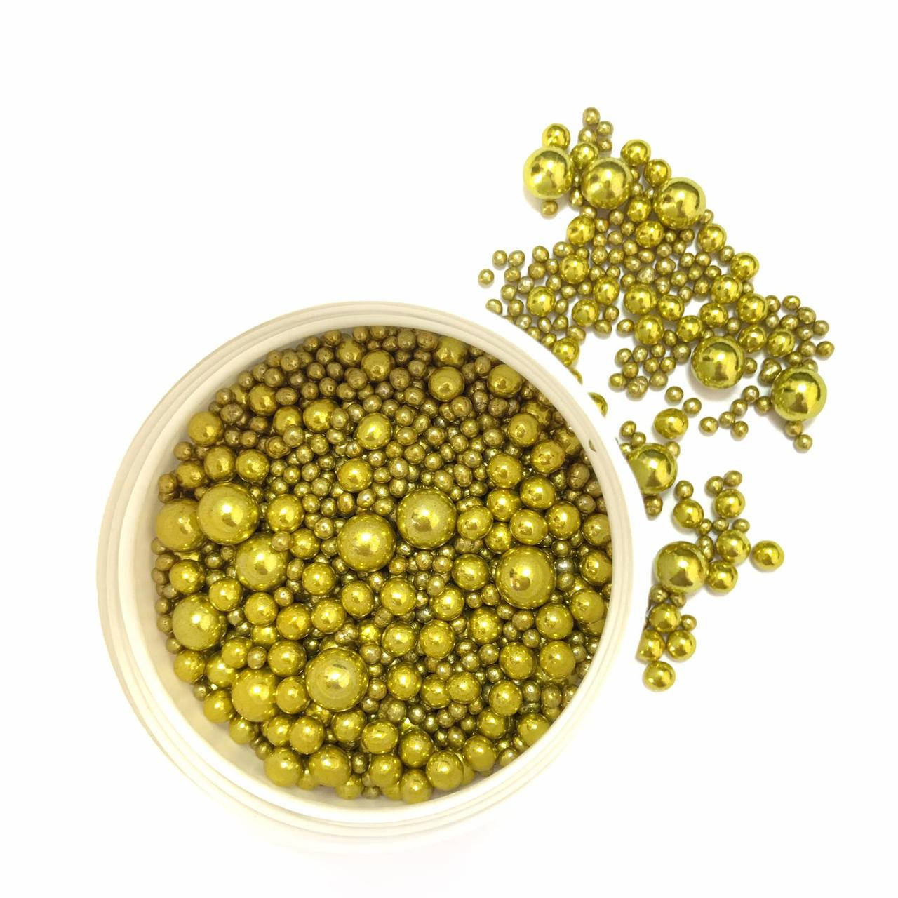 

Посыпка кондитерская ассорти золотое №4 (100г)