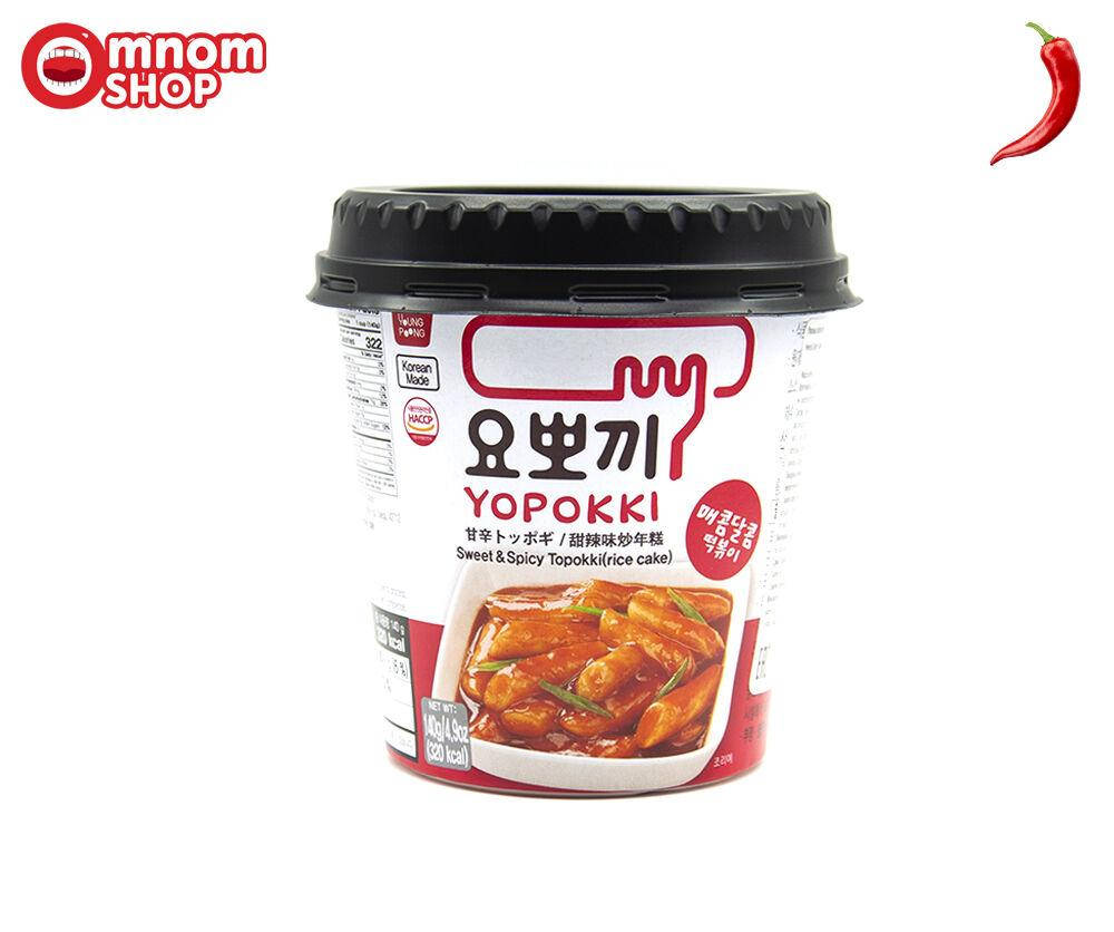 

Токпокки Yopokki Sweet Spicy Topokki Rice Cake 120 g