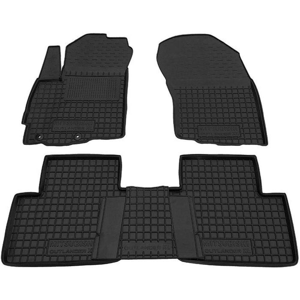 

Коврики в салон Mitsubishi Outlander XL (2007-2012) (Avto-Gumm), Черный