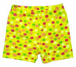 

Шорты-трессы для девочки "Горошек", рост 104, цвет желтый