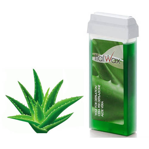 

Воск ItalWax кассетный для депиляции теплый восковая кассета картридж aloe 100 г - алоэ