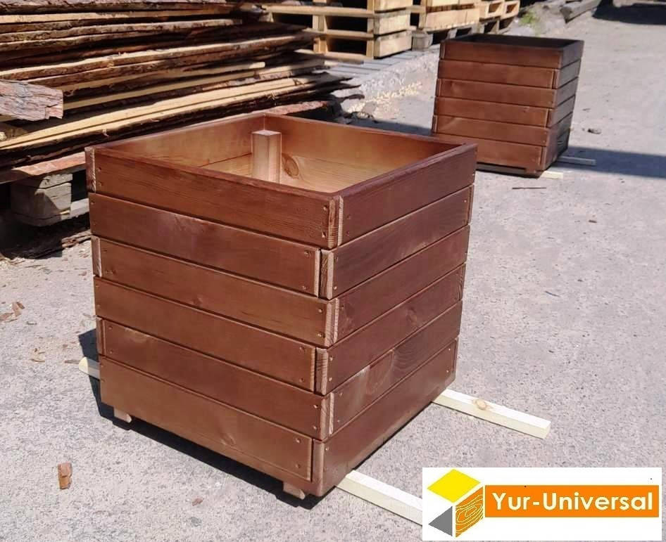 

Деревянные горшки для цветов